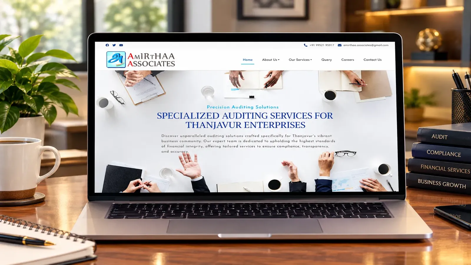 Financial website design and development by YOGA’S IT Solutions