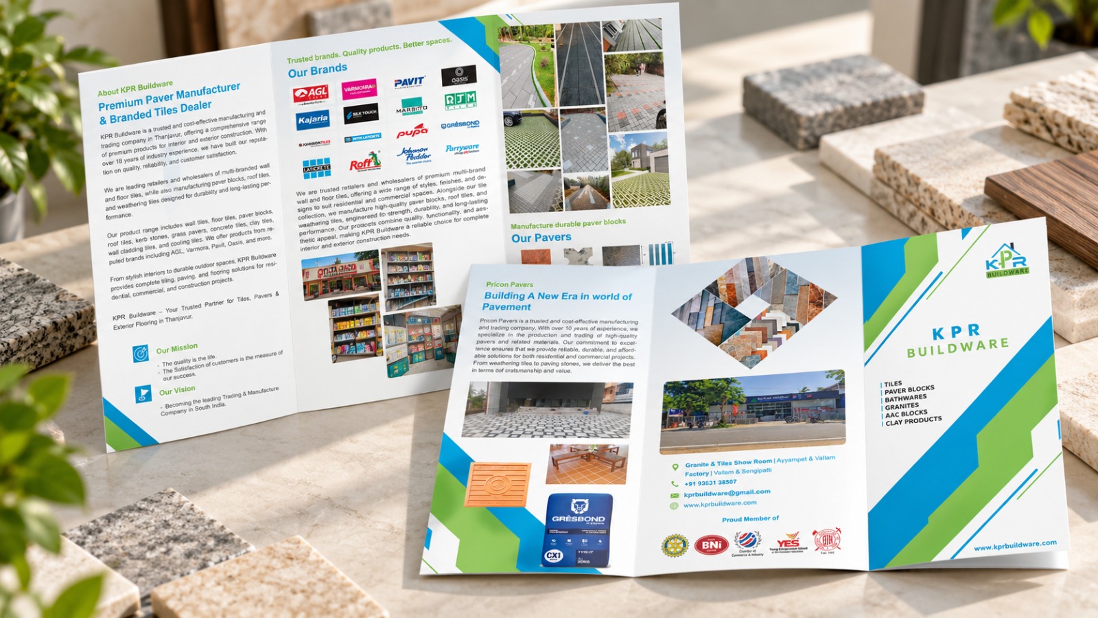 Brochure design services by YOGA’S IT Solutions in Thanjavur